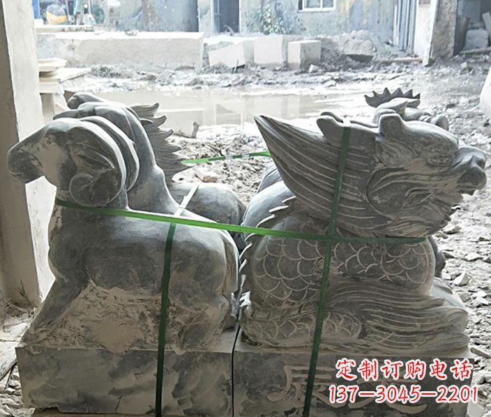 漳州12生肖公园动物石雕