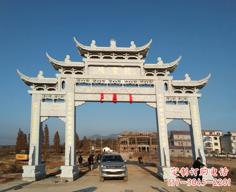 漳州新颖独特的中国风牌坊