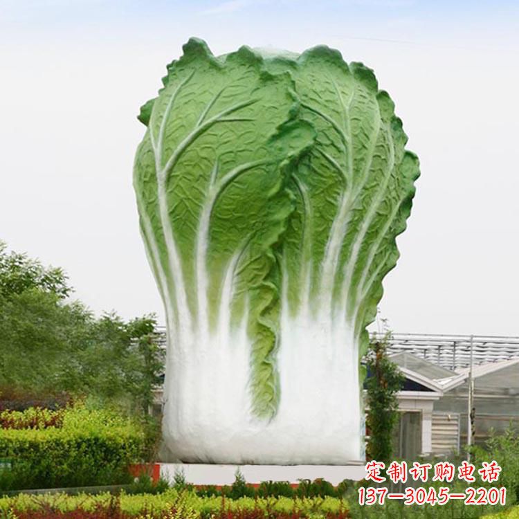 漳州白菜雕塑极致精致的艺术装饰