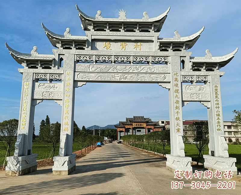 漳州石雕牌坊传承文化与艺术的完美结合