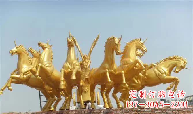 漳州阿波罗战车铜雕