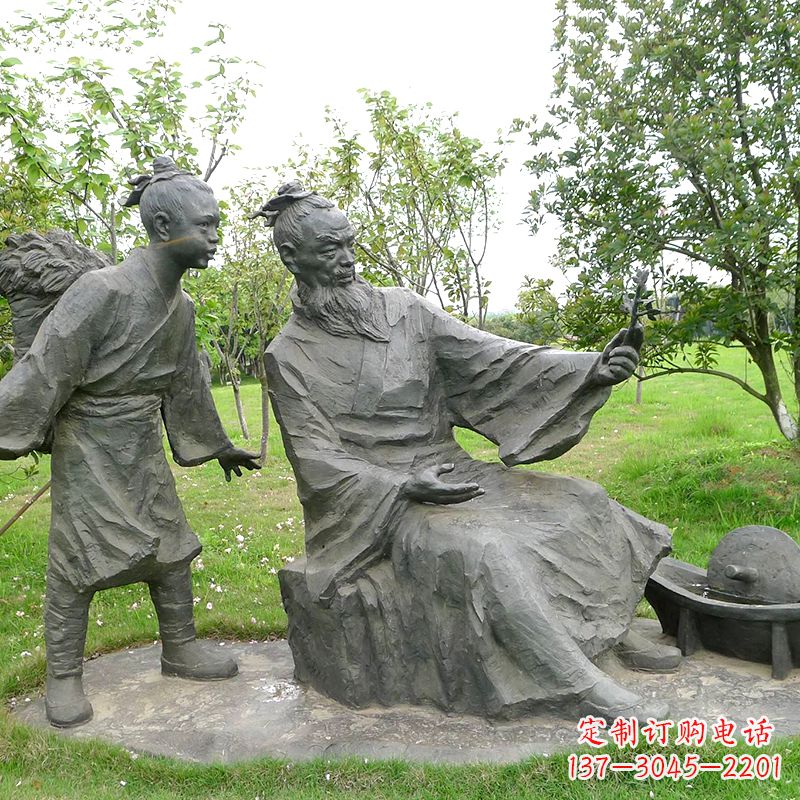漳州“朱耷”全新系列雕塑——传承明清文化,记录中国历史