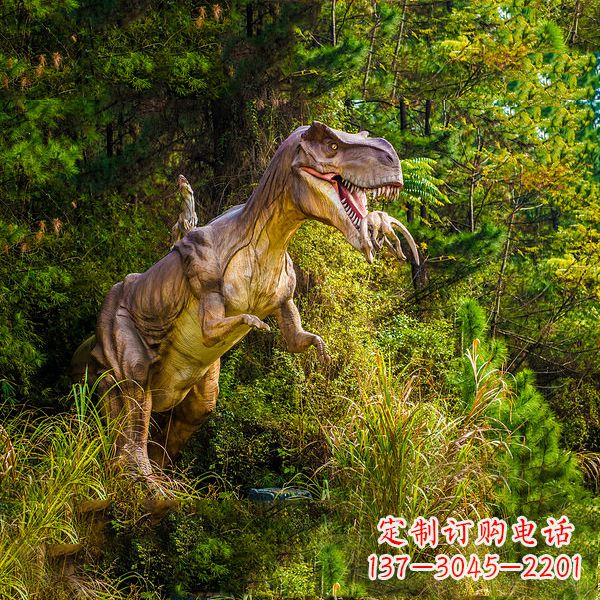 漳州霸王龙动物园仿真恐龙雕塑
