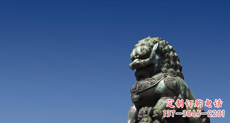 漳州北京青铜狮子雕塑 (2)