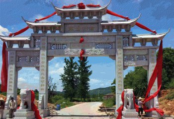 漳州石雕牌坊的石雕