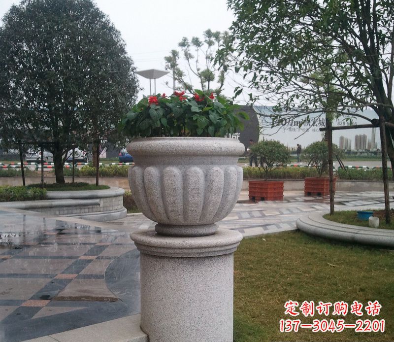漳州精美大理石花盆