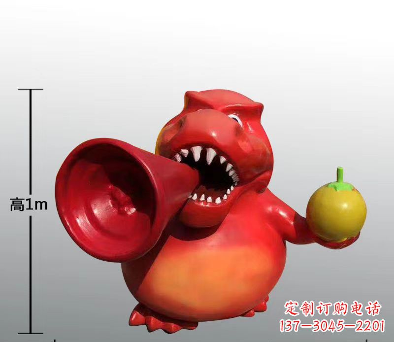 漳州玻璃钢卡通动物雕塑