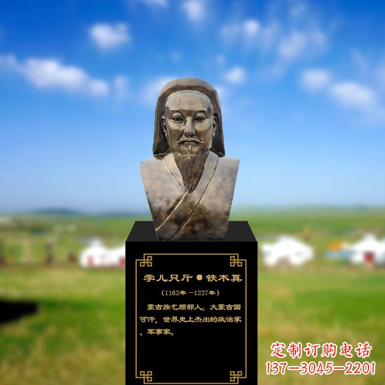 漳州成吉思汗雕塑传承蒙古族文化的象征