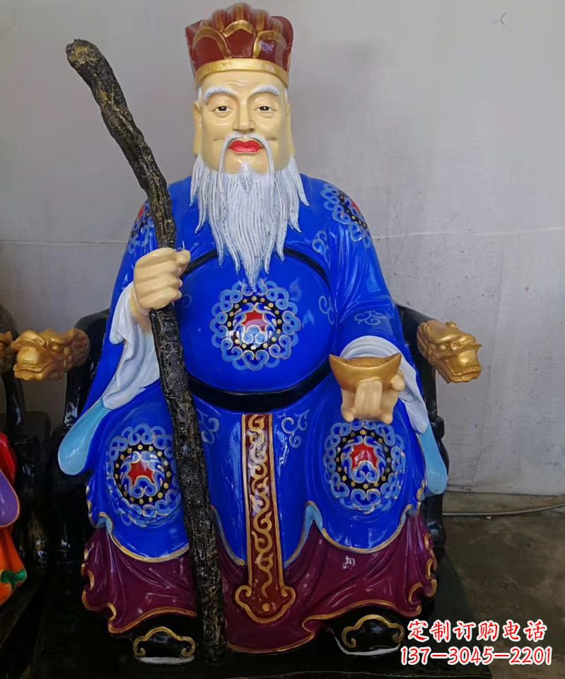 漳州玻璃钢制作的神像雕塑