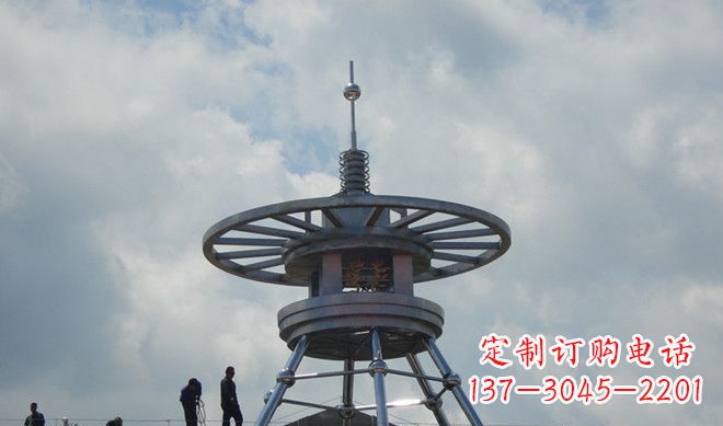 漳州不锈钢避雷针雕塑——安全守护者