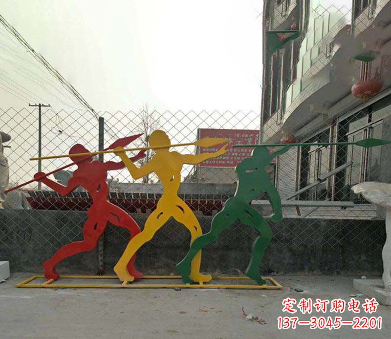 漳州不锈钢标枪雕塑