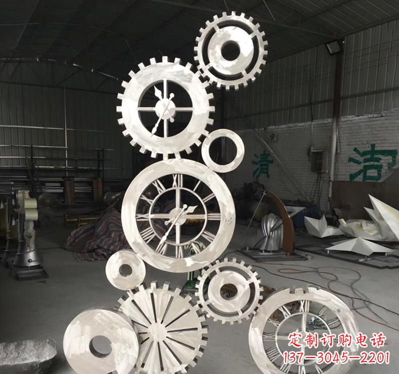 漳州齿轮雕塑精致细腻的艺术品