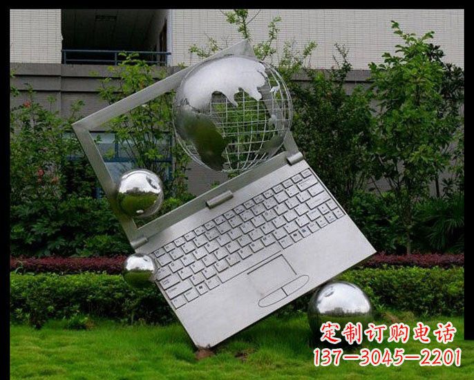 漳州不锈钢制作的地球雕塑