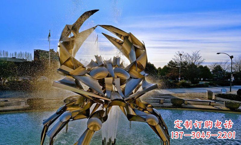 漳州精美不锈钢螃蟹雕塑