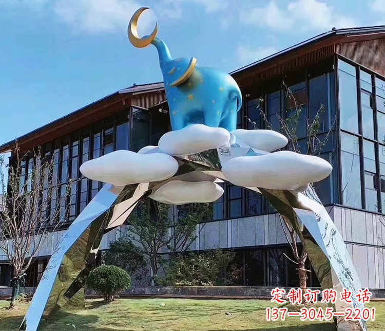 漳州精美不锈钢拱门雕塑