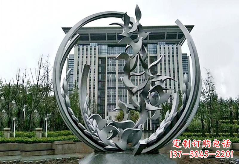 漳州不锈钢和平鸽雕塑