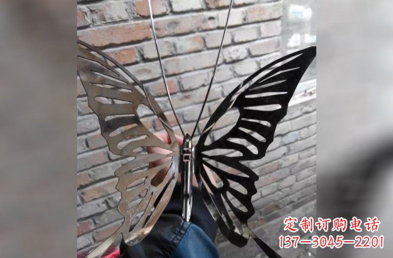 漳州精美不锈钢蝴蝶雕塑