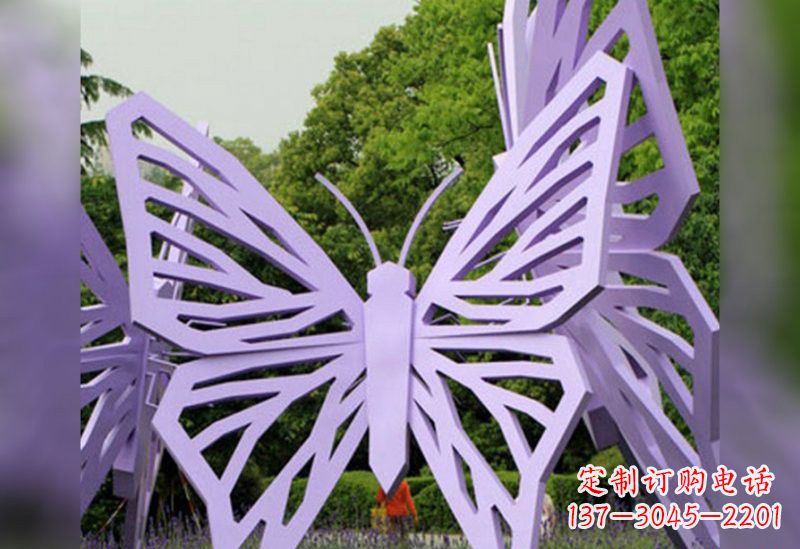 漳州不锈钢蝴蝶雕塑美丽永恒