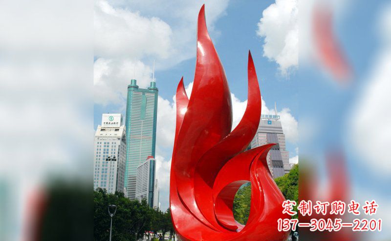 漳州不锈钢抽象孔雀雕塑 (2)