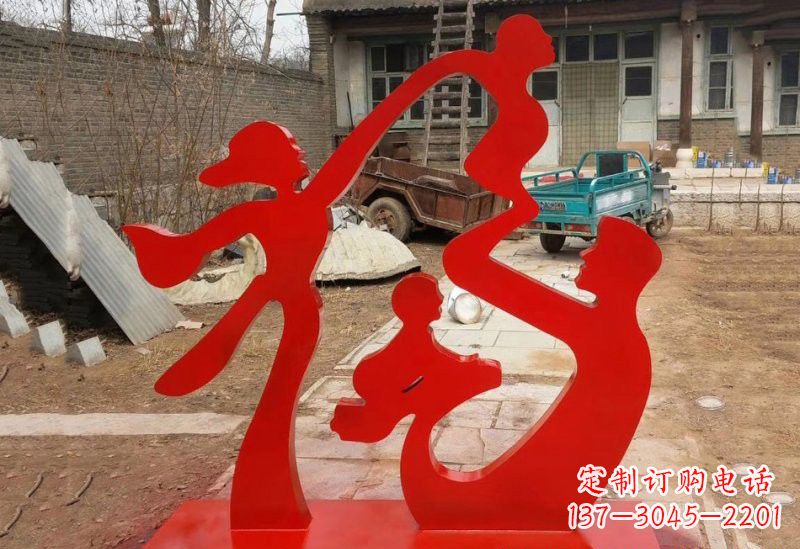 漳州不锈钢福字雕塑给家庭带来更多福气