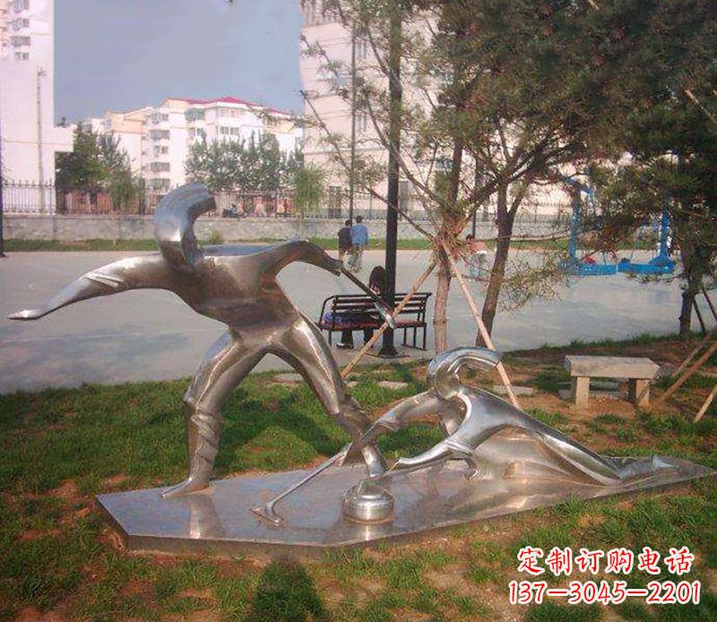 漳州不锈钢创意冰壶雕塑大赛