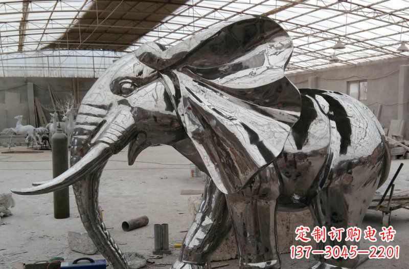 漳州不锈钢大象传承与美的结合