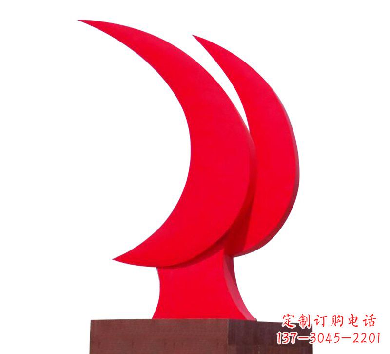 漳州不锈钢党旗雕塑——传承中华文化精神