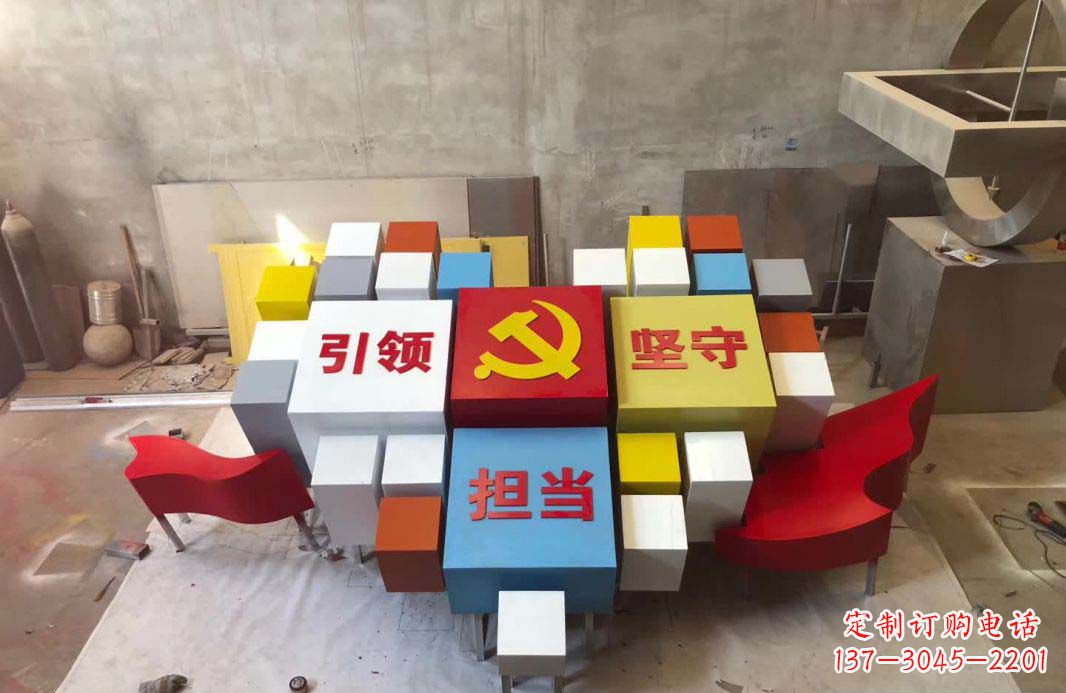 漳州不锈钢魔方雕塑精致美观的装饰