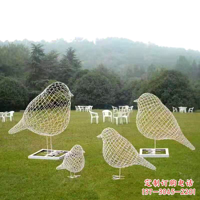 漳州精美鸽子雕塑,点缀绿地园林