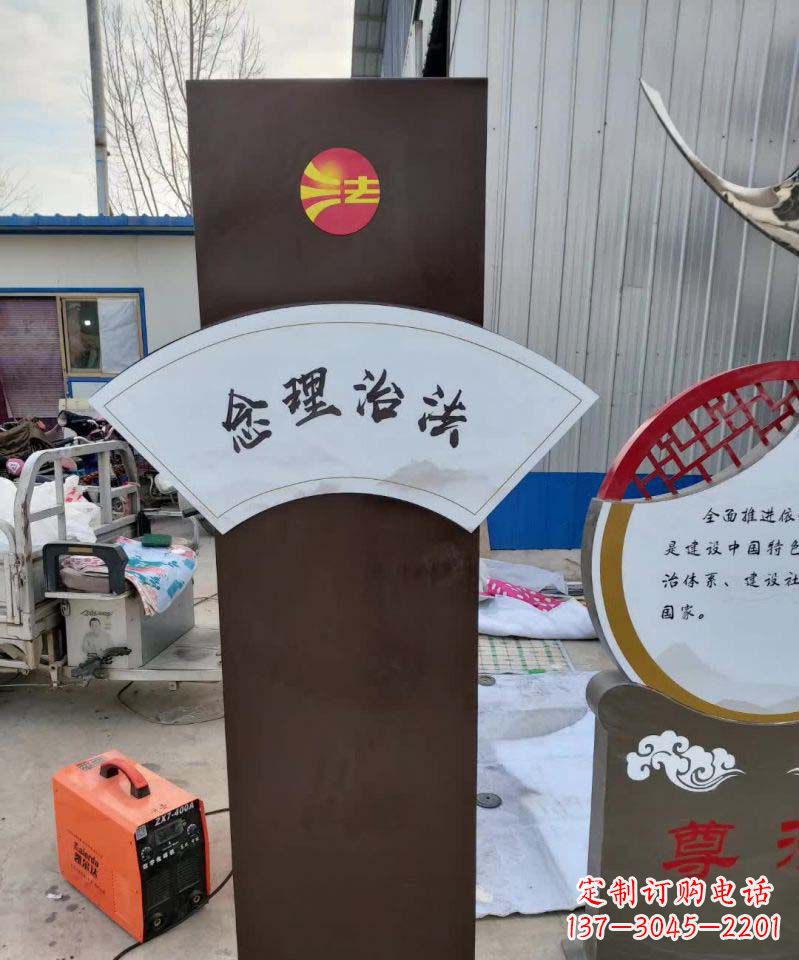 漳州不锈钢标牌雕塑美丽耐用的艺术品