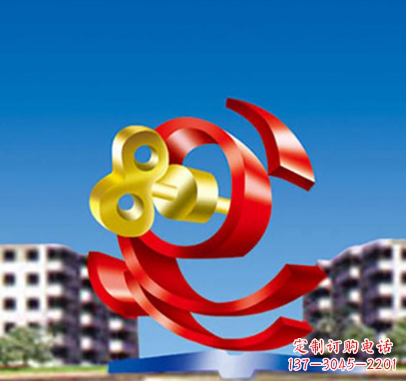 漳州不锈钢飘带雕塑给公园景观带来独特美感