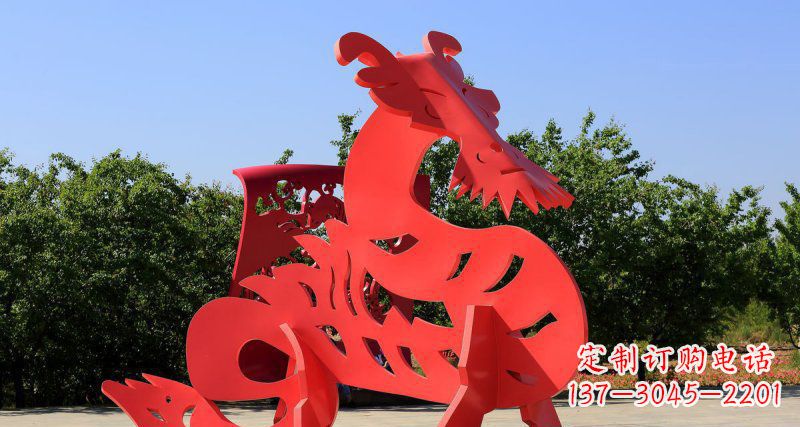 漳州不锈钢貔貅雕塑为广场增添美感