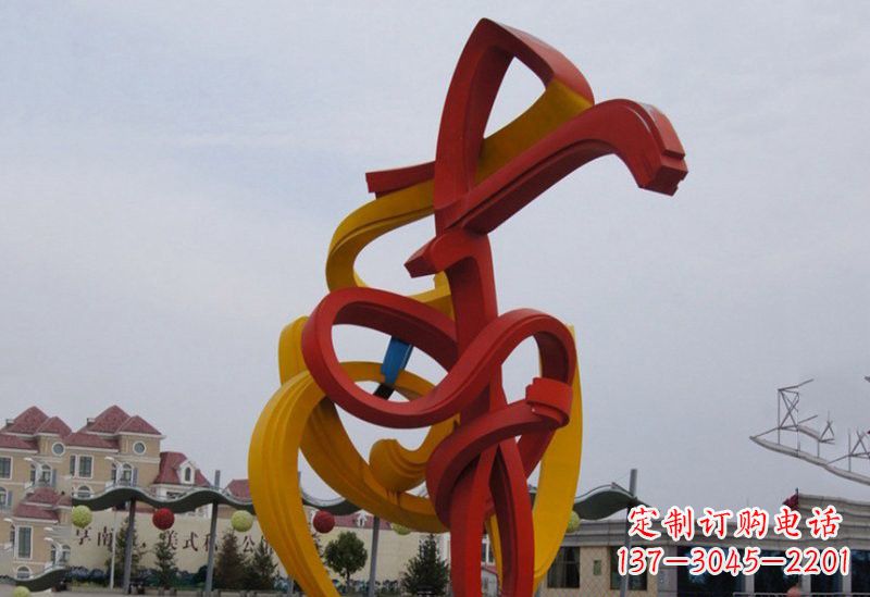 漳州不锈钢音符雕塑美妙的视觉音乐