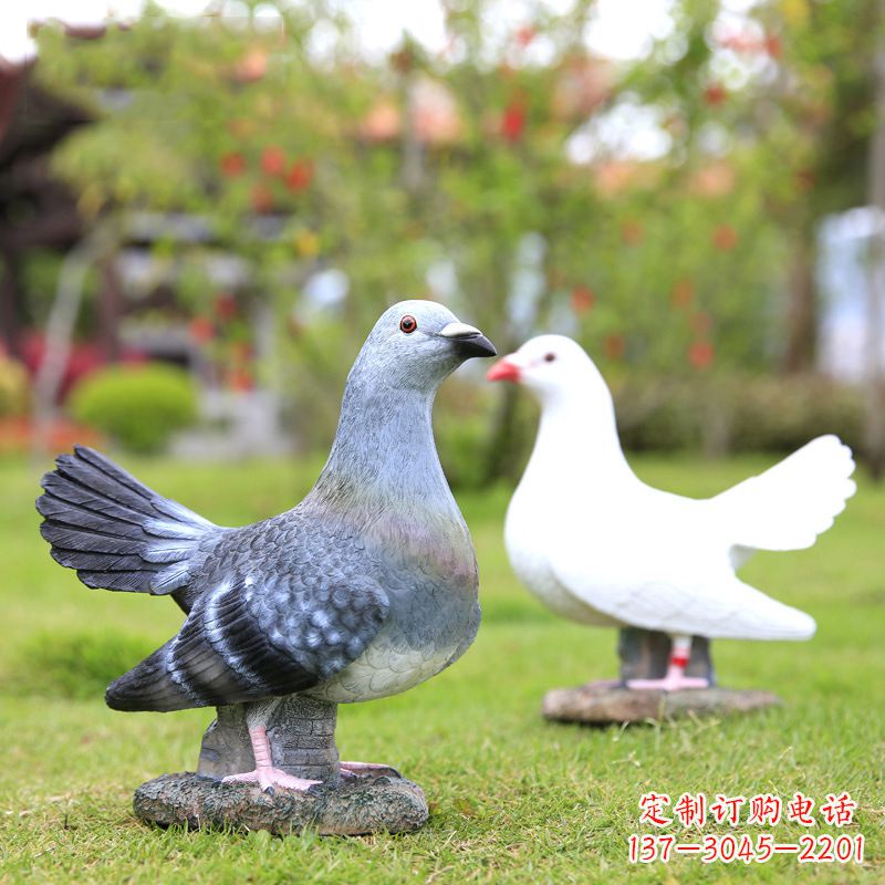 漳州和平鸽雕塑——象征着永恒的和平