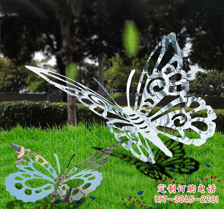 漳州不锈钢蝴蝶雕塑艺术的美丽诠释