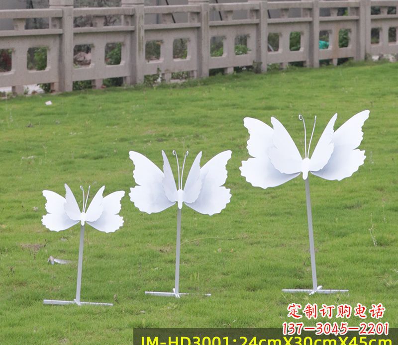 漳州不锈钢蝴蝶组合雕塑精美的艺术品