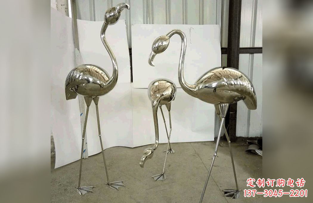 漳州不锈钢火烈鸟——雕塑之美