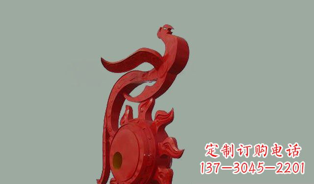 漳州不锈钢孔雀雕塑