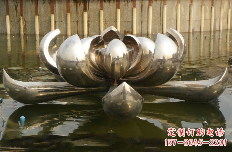 漳州不锈钢莲花喷泉雕塑艺术精品的传承