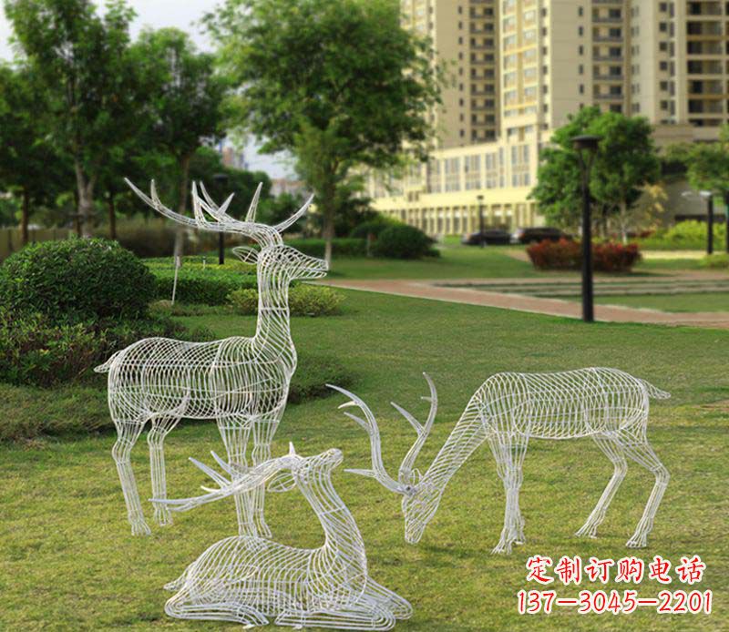 漳州精美梅花鹿雕塑,传承祖先文化瑰宝