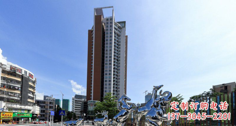 漳州不锈钢大象雕塑集美观与功能于一体