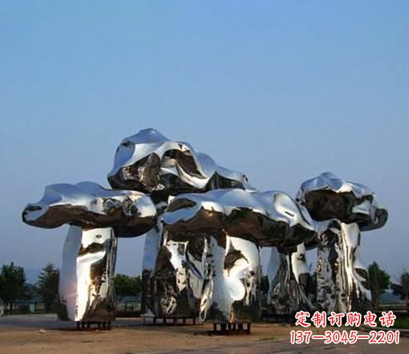 漳州不锈钢蘑菇雕塑——一次惊艳的艺术之旅