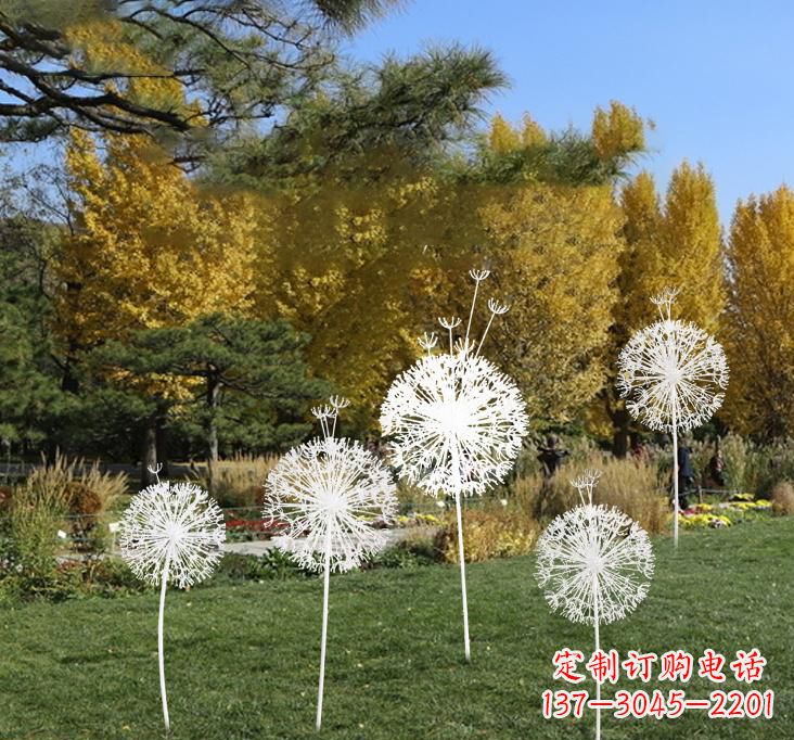 漳州不锈钢蒲公英景观雕塑艺术与美的完美结合