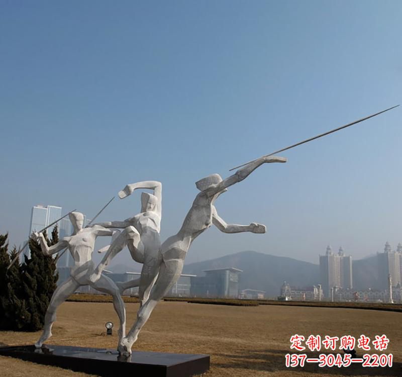 漳州不锈钢标枪雕塑