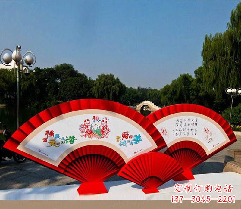 漳州不锈钢价值观雕塑——见证社会主义核心价值观