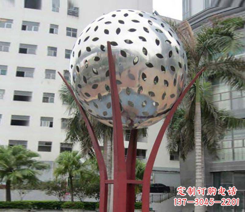 漳州镂空树叶雕塑——给校园景观增添灵动之美