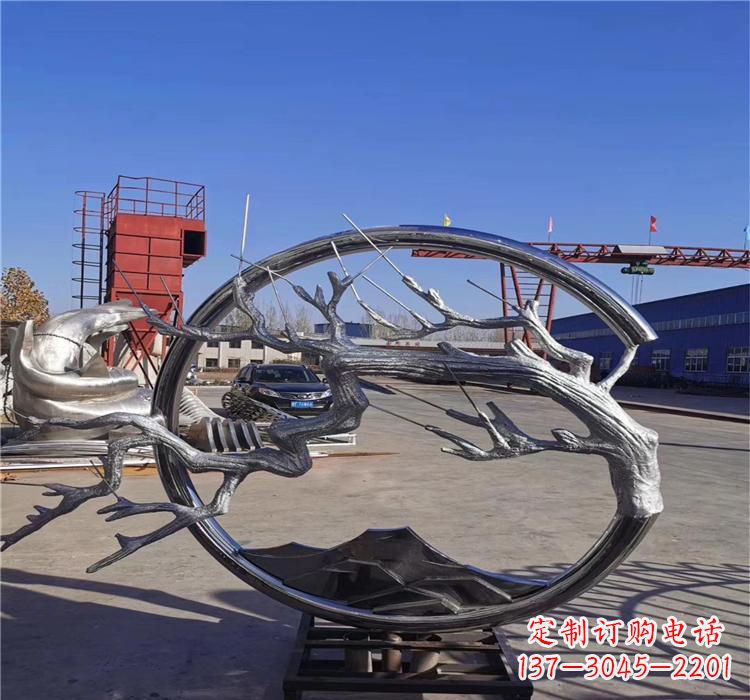 漳州不锈钢树枝雕塑艺术与自然的完美结合