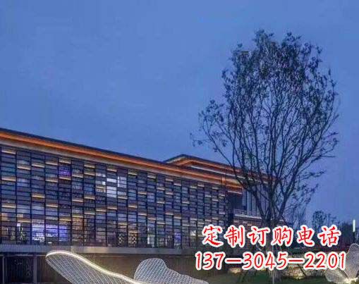 漳州不锈钢网状蝴蝶雕塑——精美而优雅