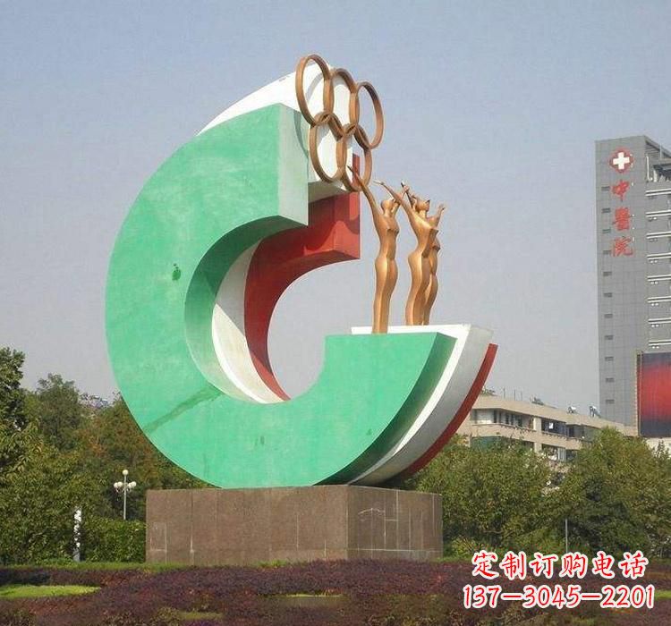 漳州勇于拼搏的运动员雕塑