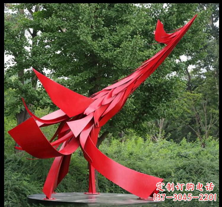 漳州不锈钢凤凰雕塑——美丽而神秘的象征